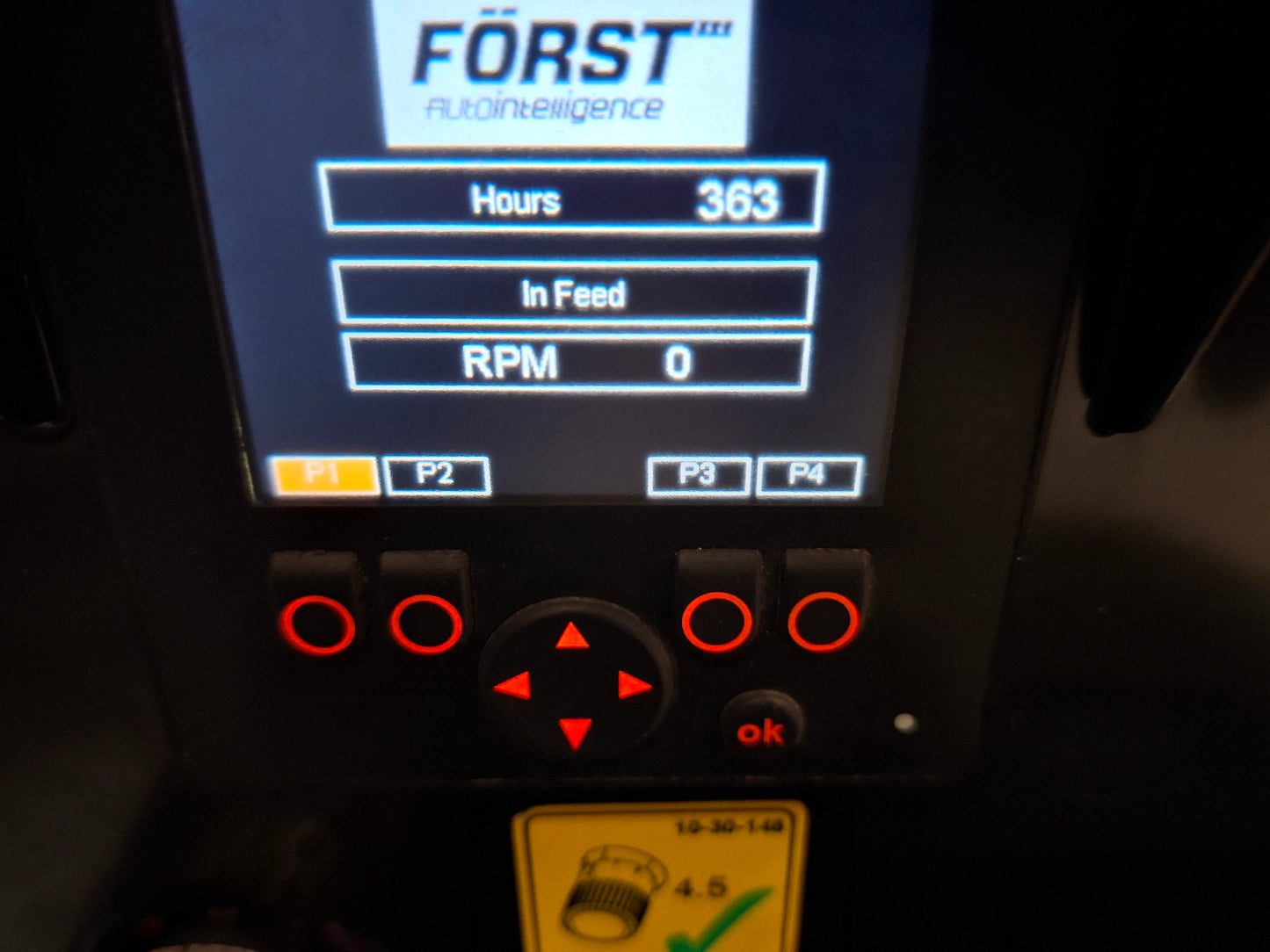 Först ST6P | 2021 | 363 hours