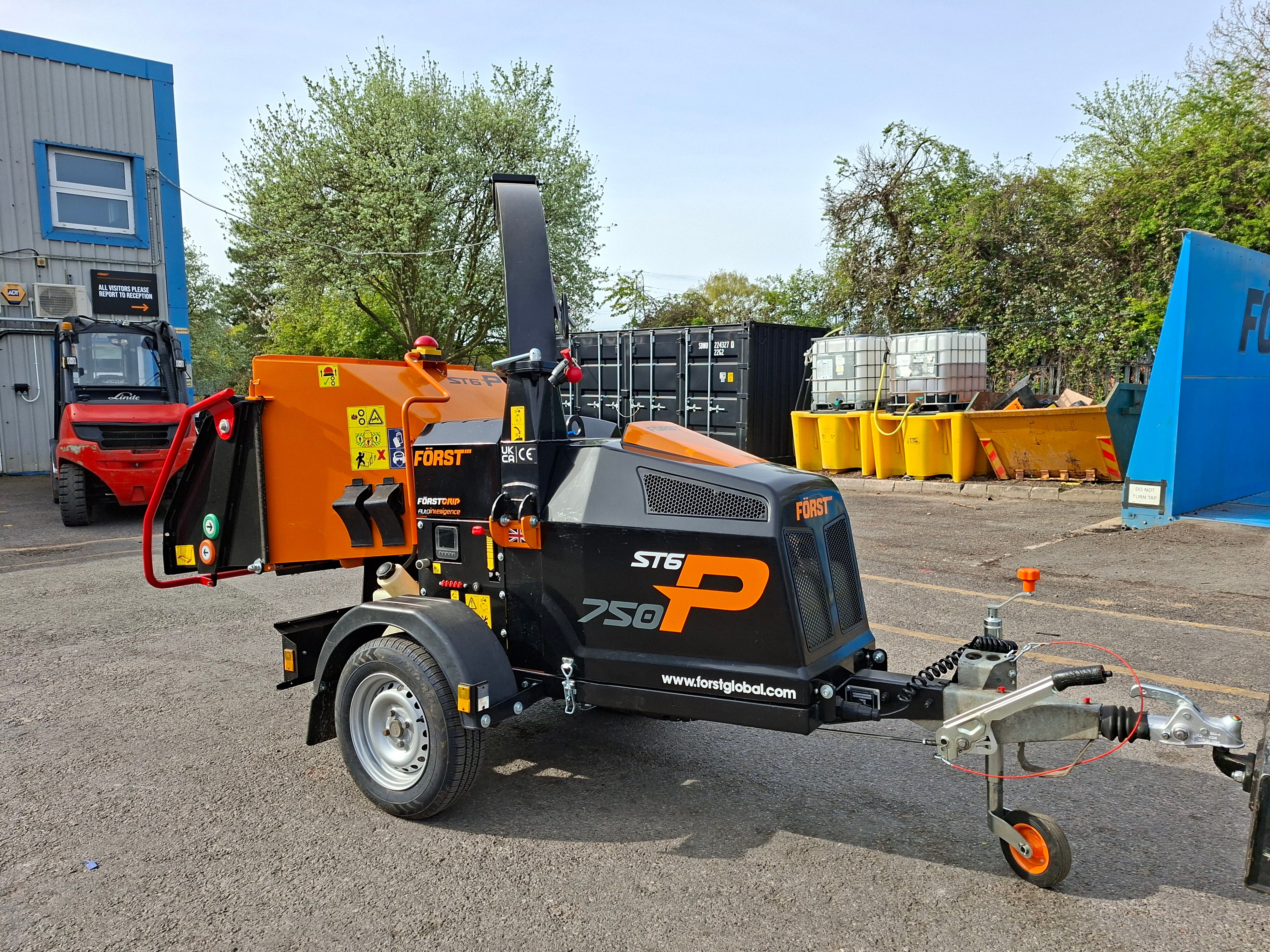 Först ST6P | 2022 | 821 Hours – Used woodchippers