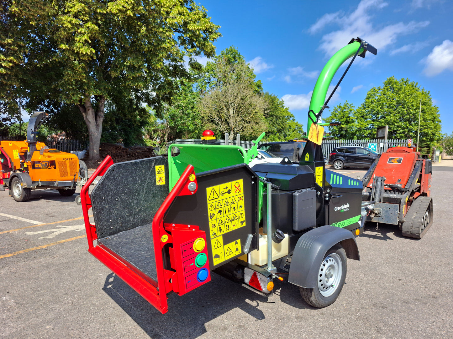 2025 Greenmech EVO165PL | 50 hours | Sold as seen