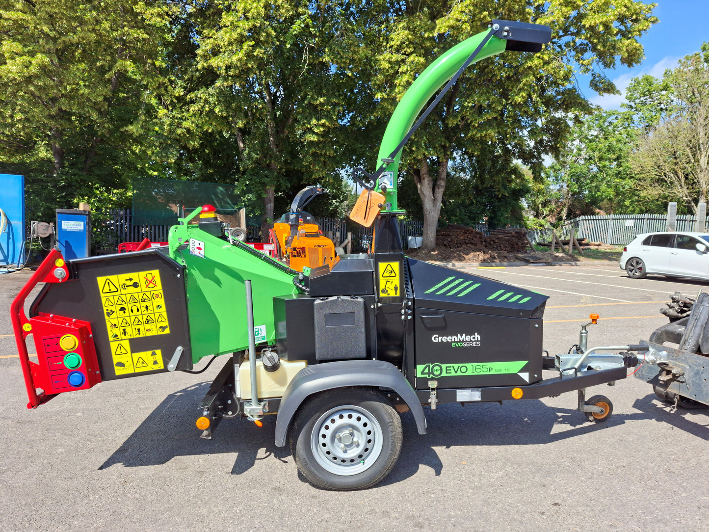 2025 Greenmech EVO165PL | 50 hours | Sold as seen