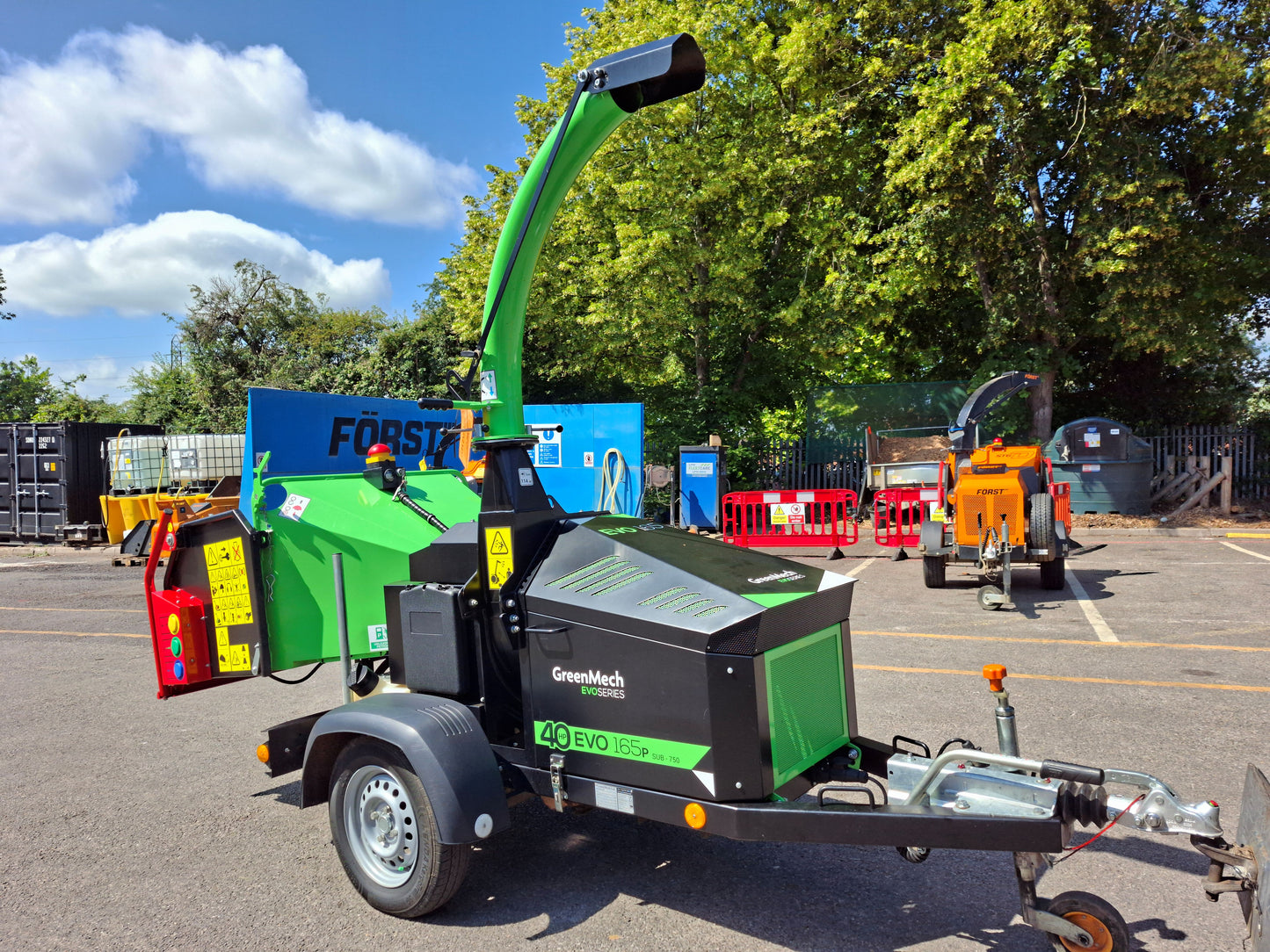 2025 Greenmech EVO165PL | 50 hours | Sold as seen