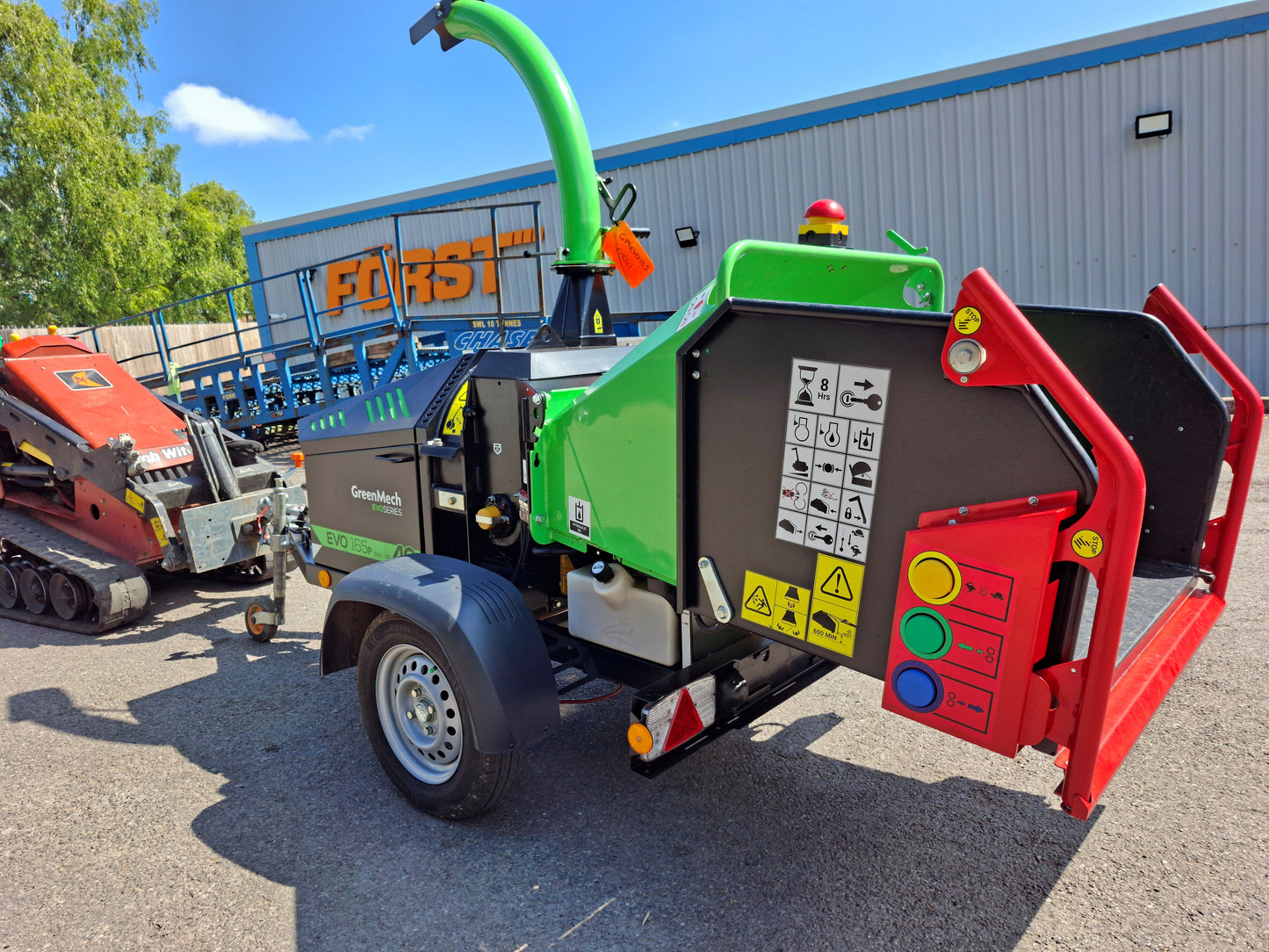2025 Greenmech EVO165PL | 50 hours | Sold as seen