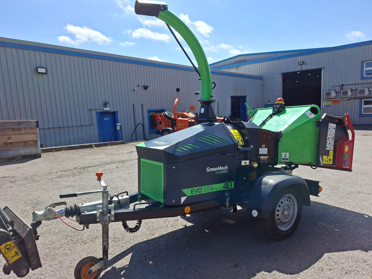 2025 Greenmech EVO165PL | 50 hours | Sold as seen