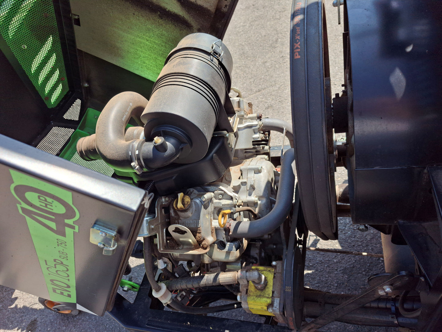 2025 Greenmech EVO165PL | 50 hours | Sold as seen