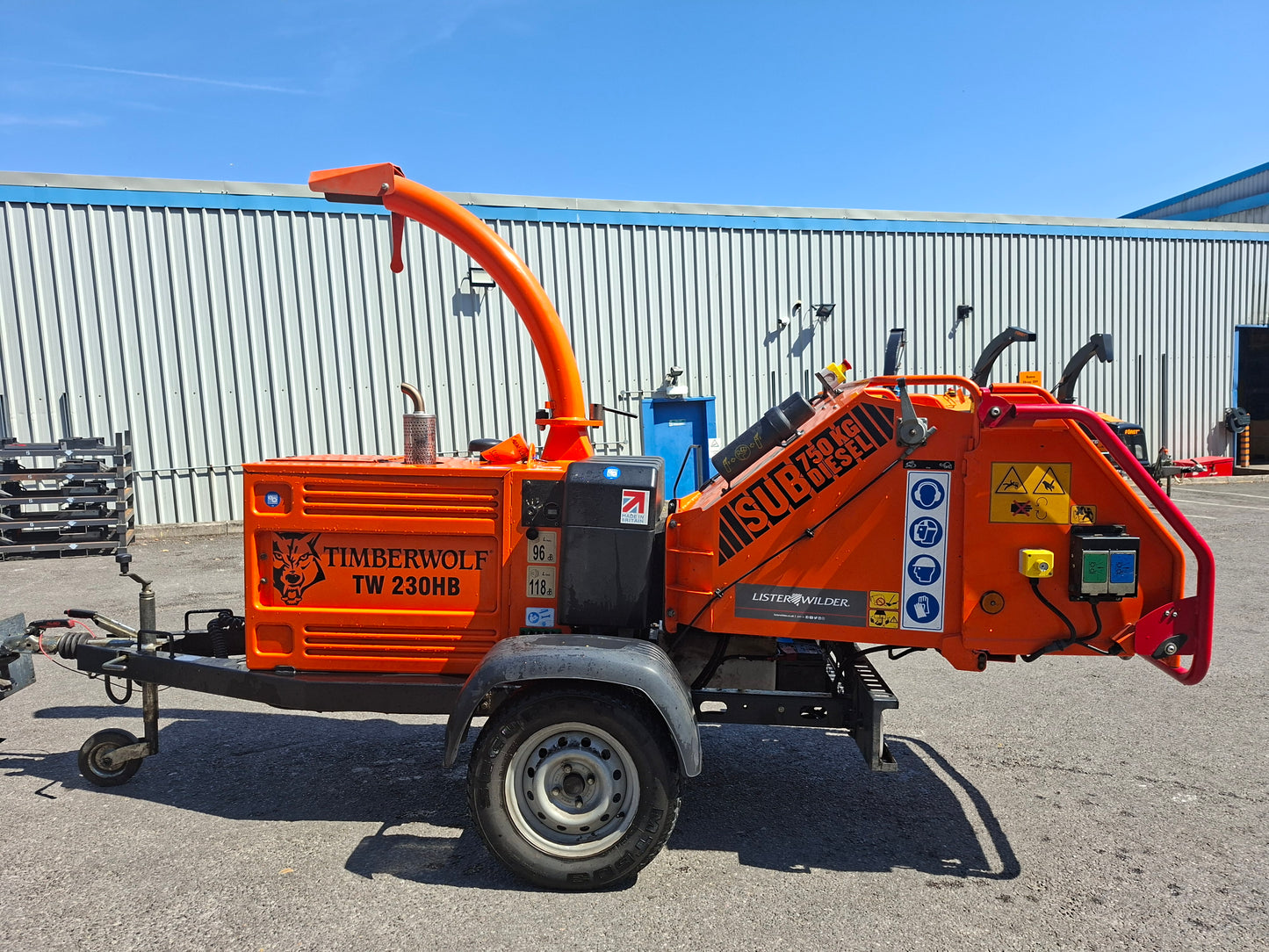 Timberwolf TW230DHB | 2024 | 109 hours