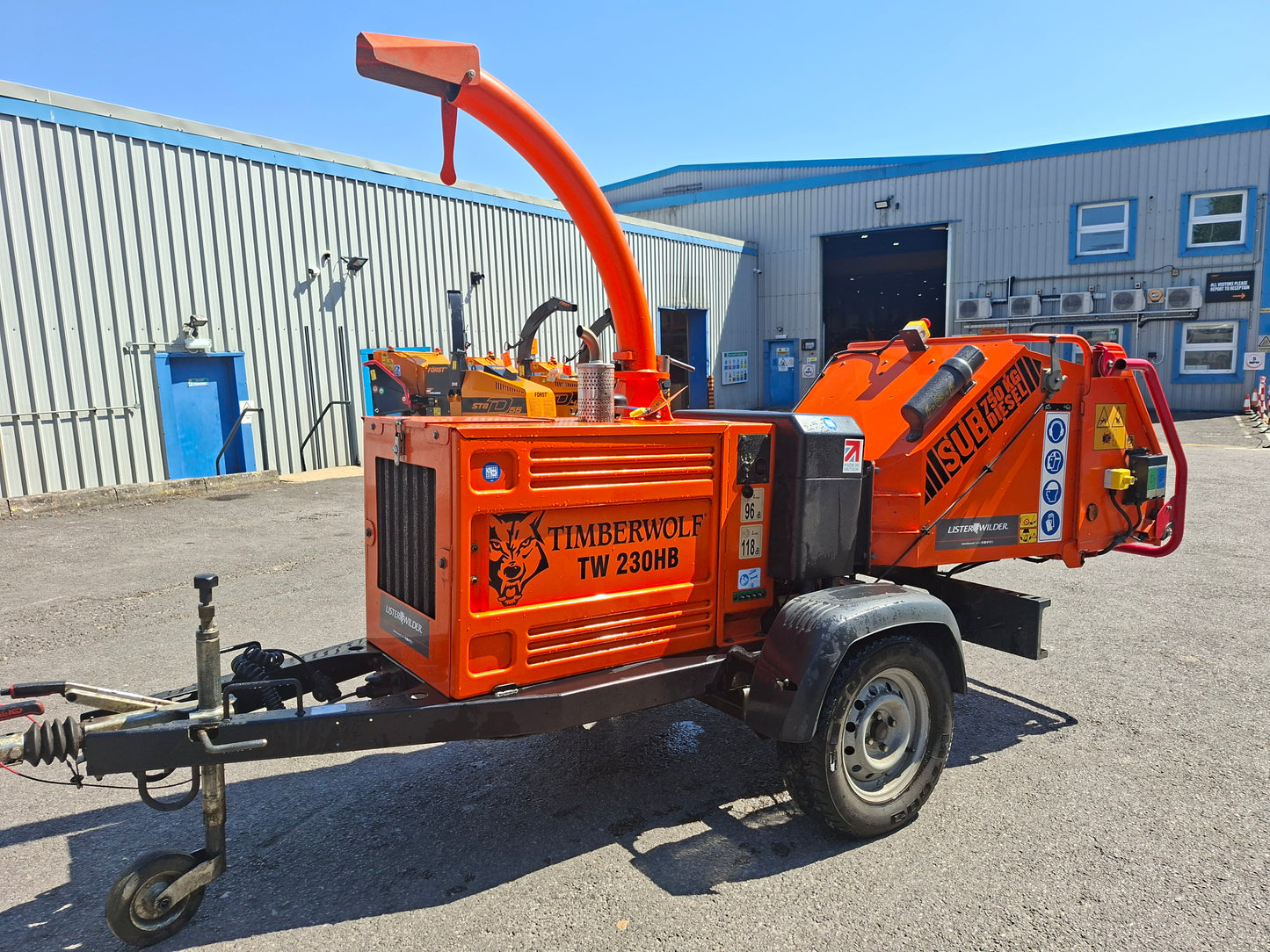 Timberwolf TW230DHB | 2024 | 109 hours
