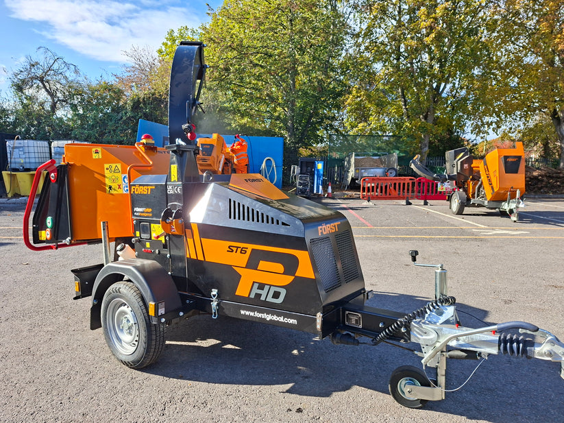 Först ST6P HD | 2023 | 450 hours – Used woodchippers